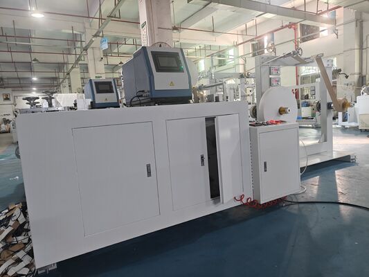 Automatic 10F Water Glue Twisted Paper Handle Making Machine Continuous Running High Stability Output For Paper Handle Equipment