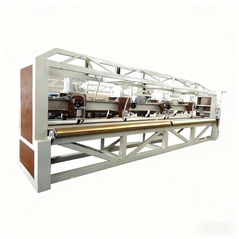 PVC Tarpaulin Welding Machine Multi Head Structure 100m Min Plastic Tarpaulin Making System