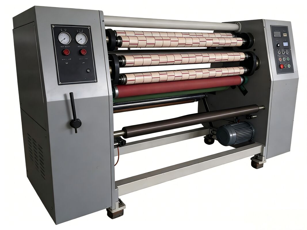 Super Clear Compact Tape Slitting Machine Accurate Cutting Stable Running for OPP Soundless Tape