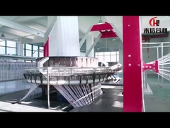 Four Shuttle Circular Loom Making Machine For Cement Rice Bag